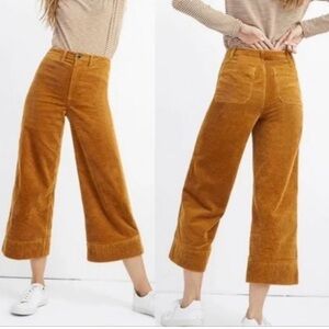 Madewell Slim Emmett Wide Leg Cro